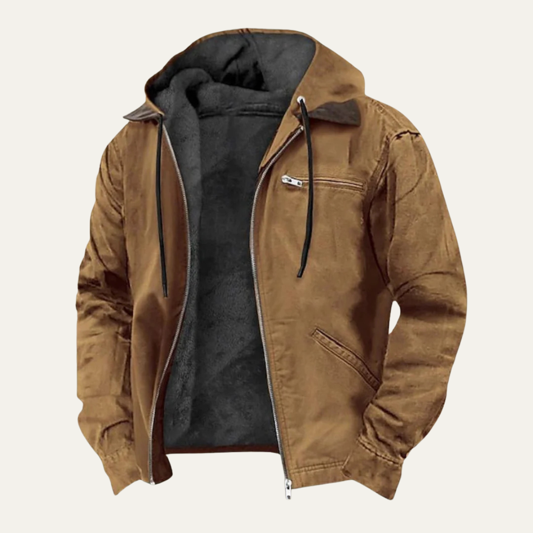 Ernest | Fleece Lined Hooded Jacket