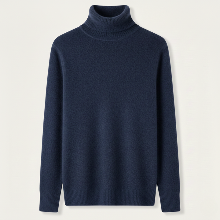 Donatien | Dense Ribbed High Neck Knit