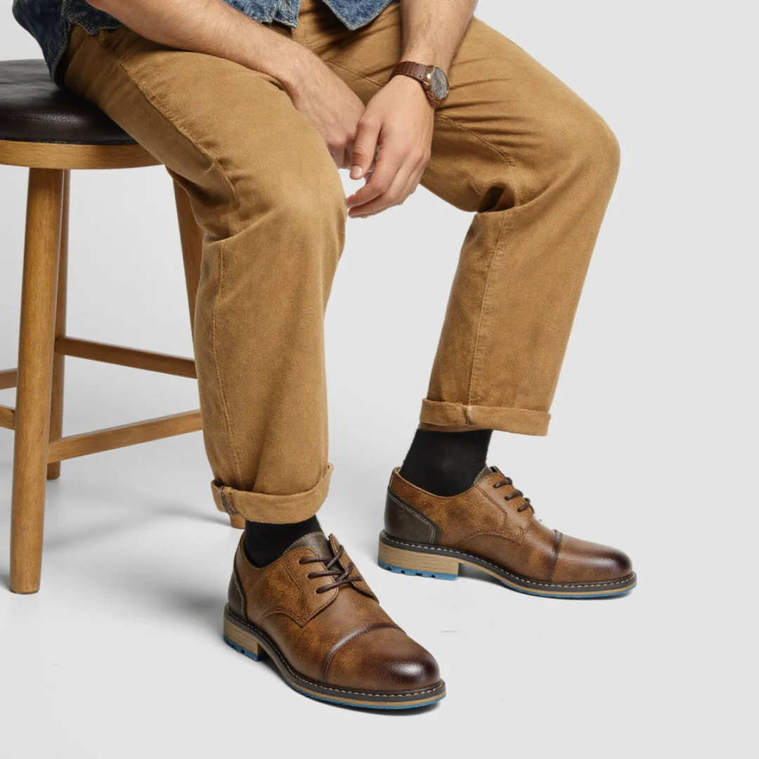 Sylvain | Burnished Leather Oxford