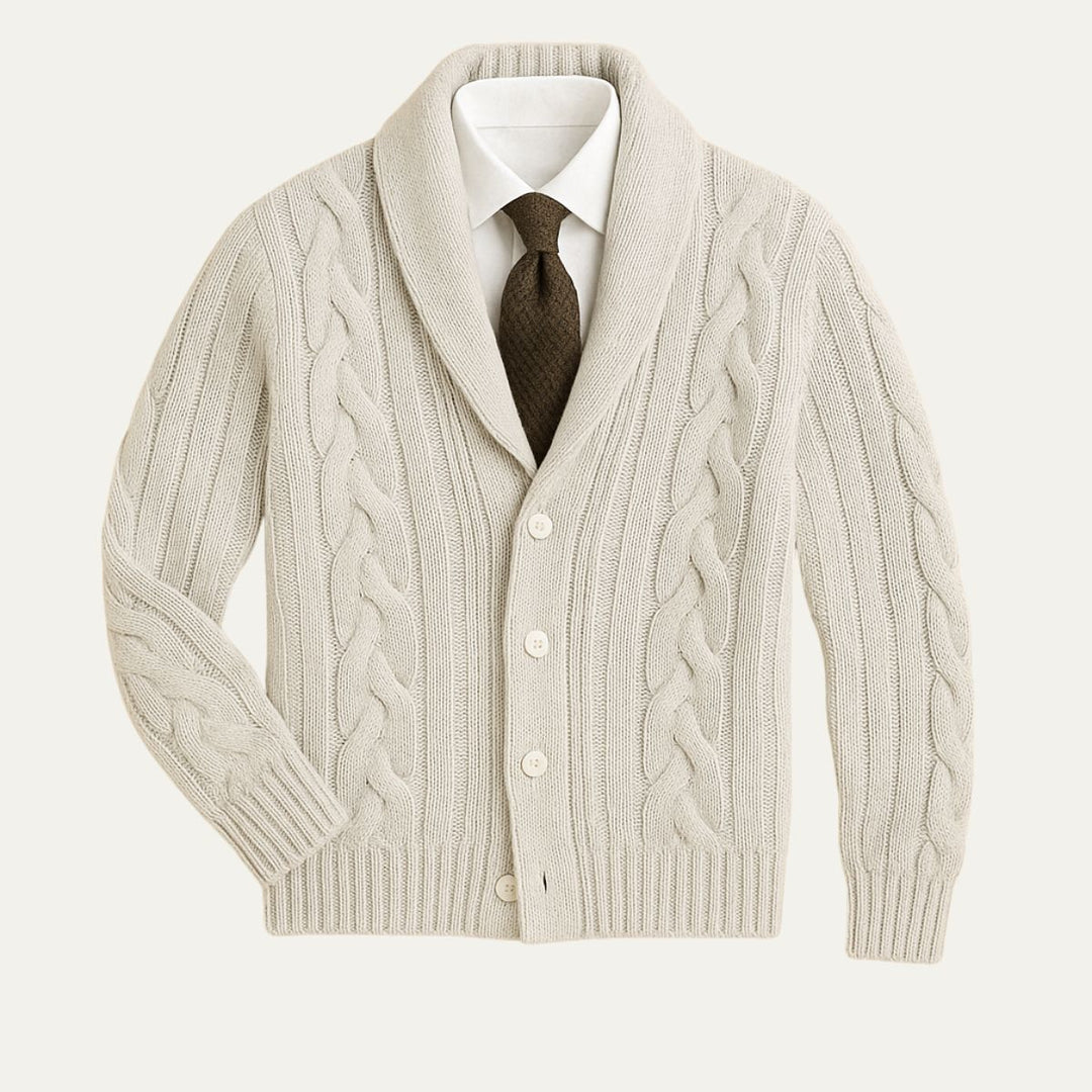 Zacharie | 100% Merino Button Cardigan