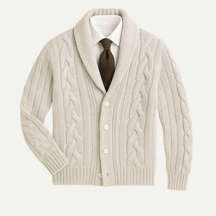 Zacharie | 100% Merino Button Cardigan