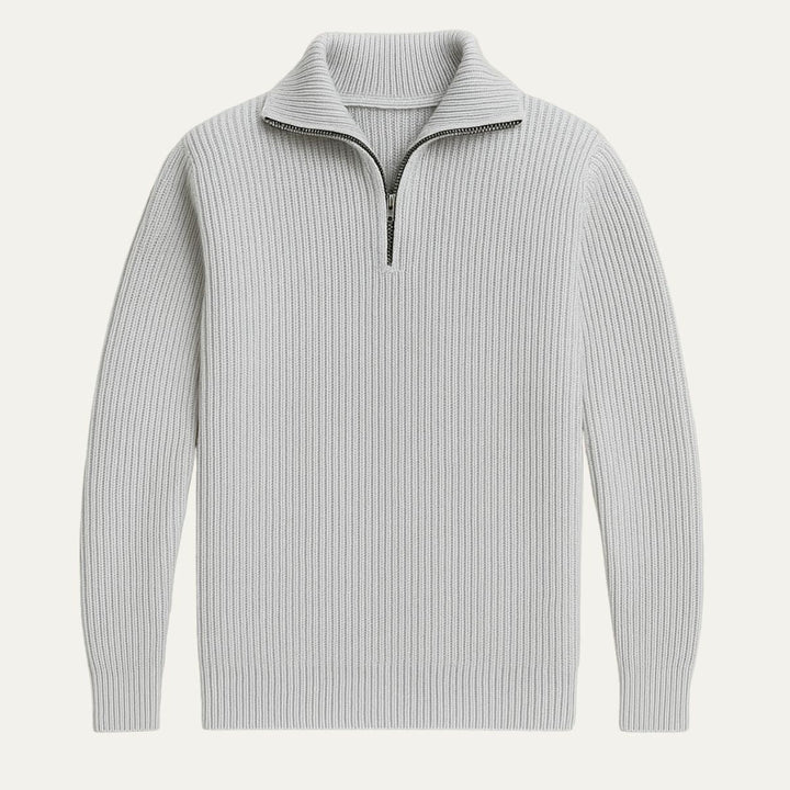 Magella | Ribbed Merino Quarter Zip