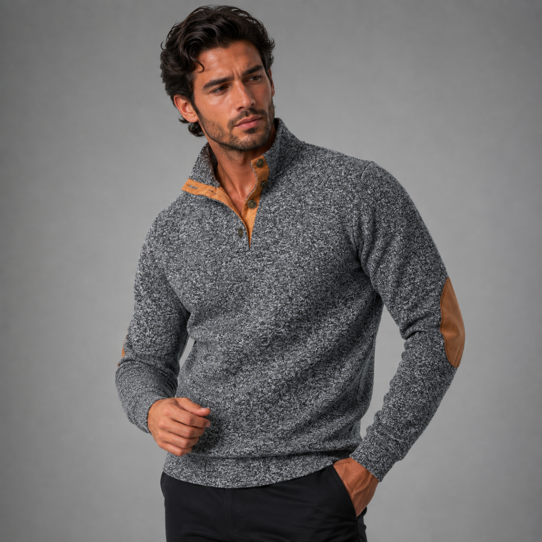 Hippolyte | Brushed Fleece Stand Collar