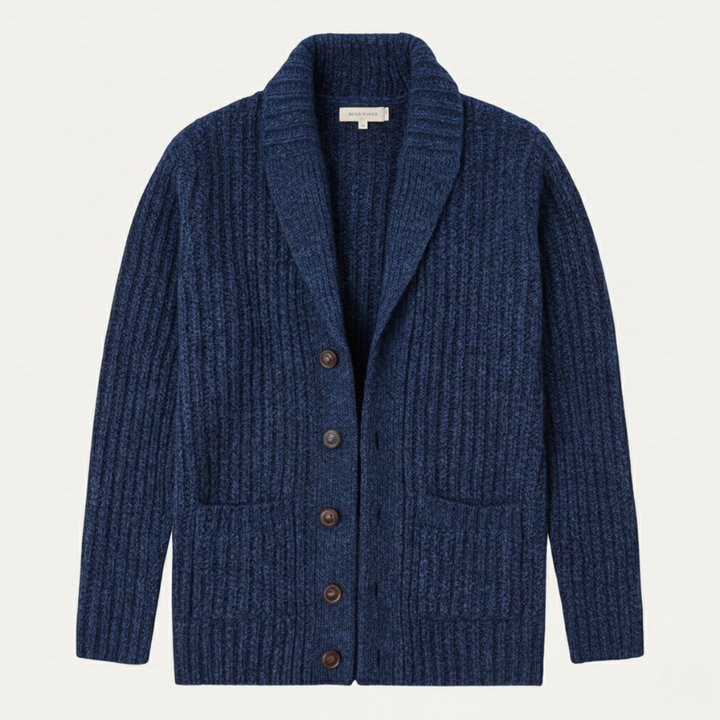 Augustin | Heavy Shawl Collar Cardigan