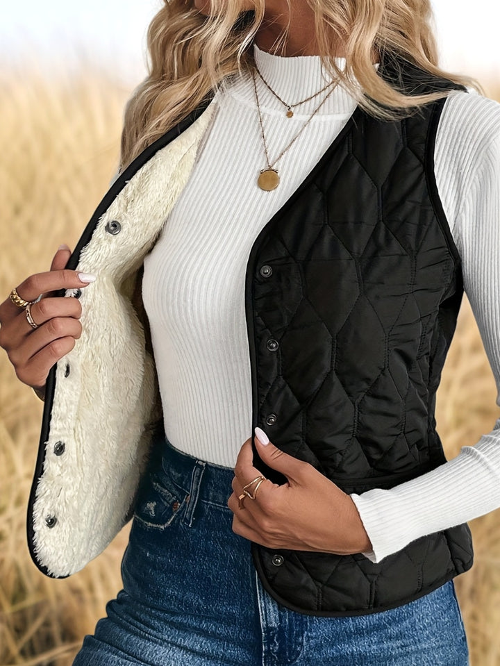 Azilda | Quilted Thermal Lined Vest