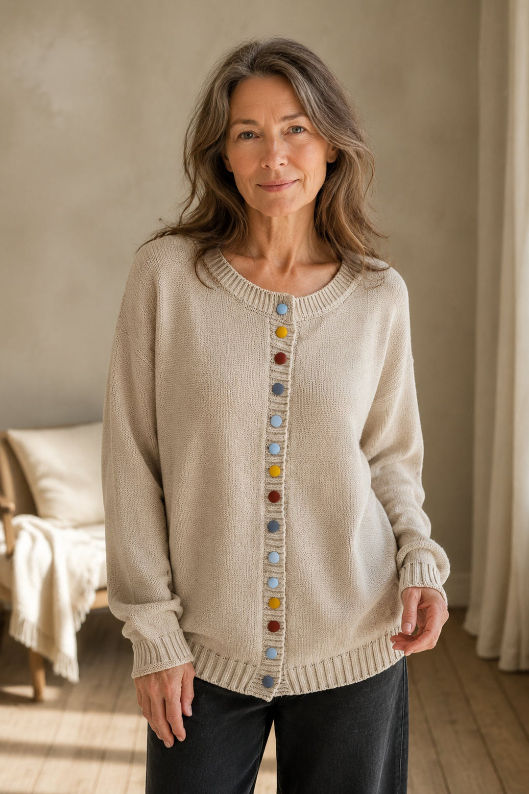 Sammy | Comfortable and Stylish Cardigan editorial product photograph