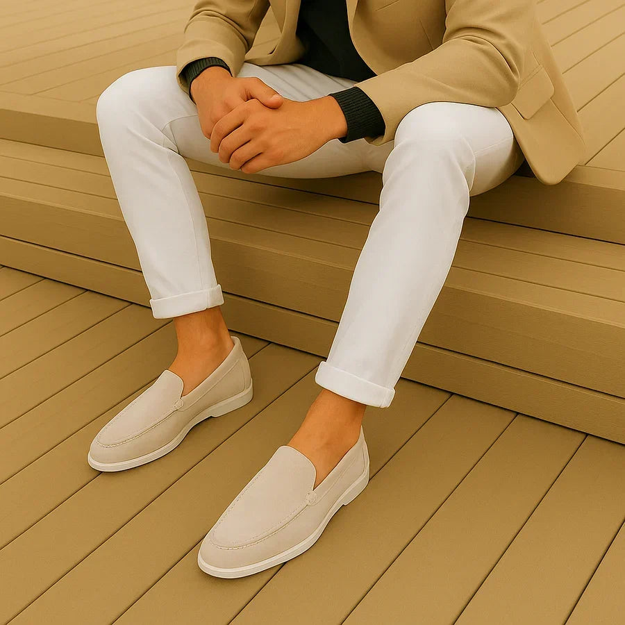 Arthur | Lined Suede Casual Loafers