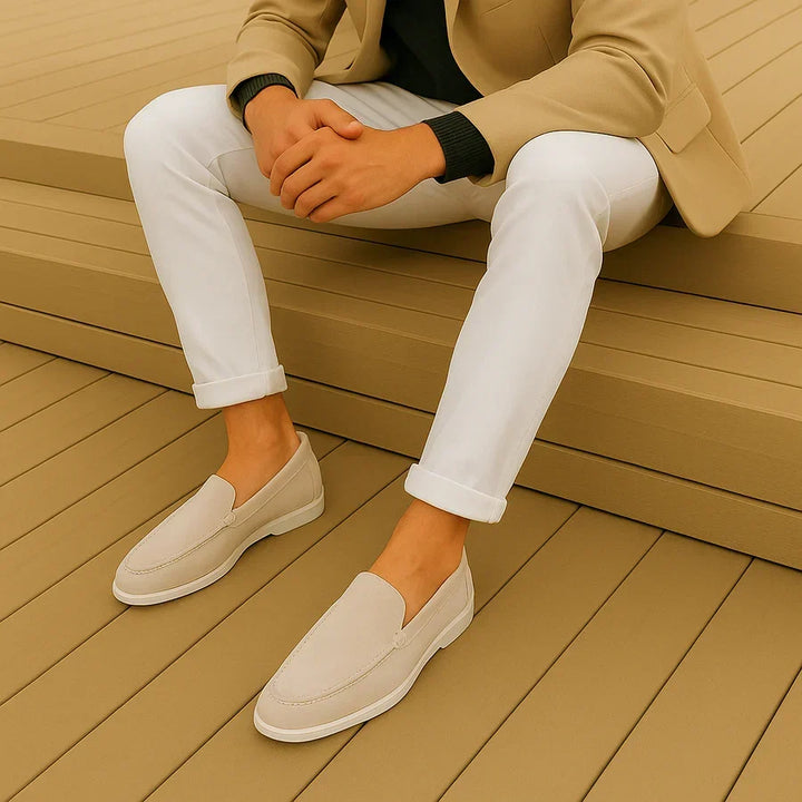 Arthur | Lined Suede Casual Loafers