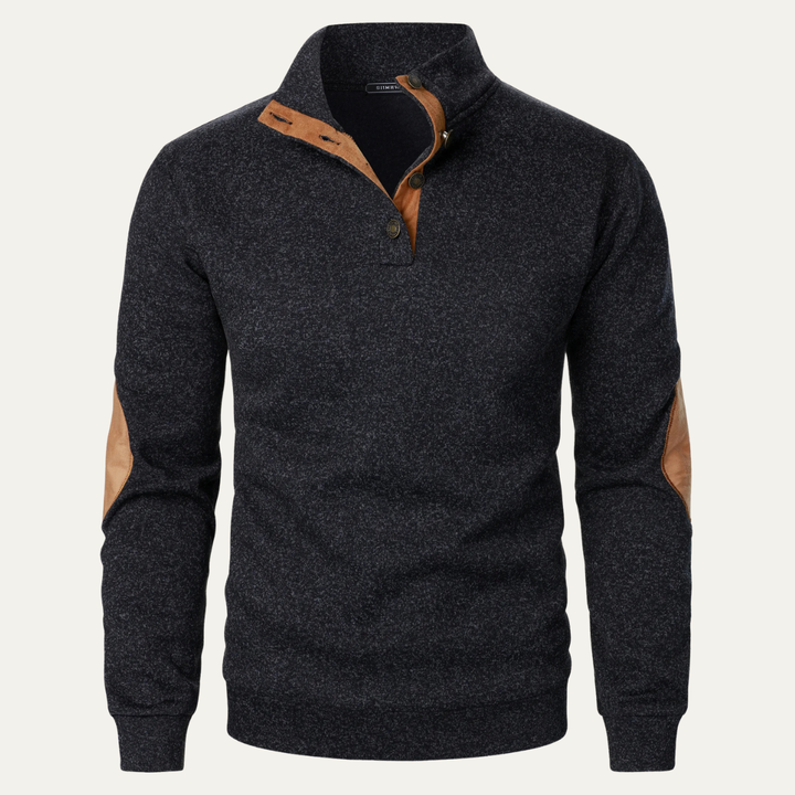 Hippolyte | Brushed Fleece Stand Collar