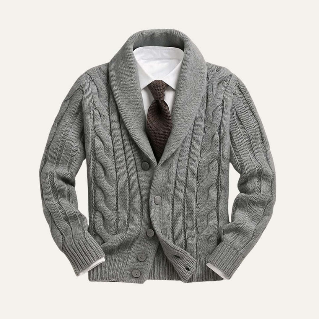 Zacharie | 100% Merino Button Cardigan
