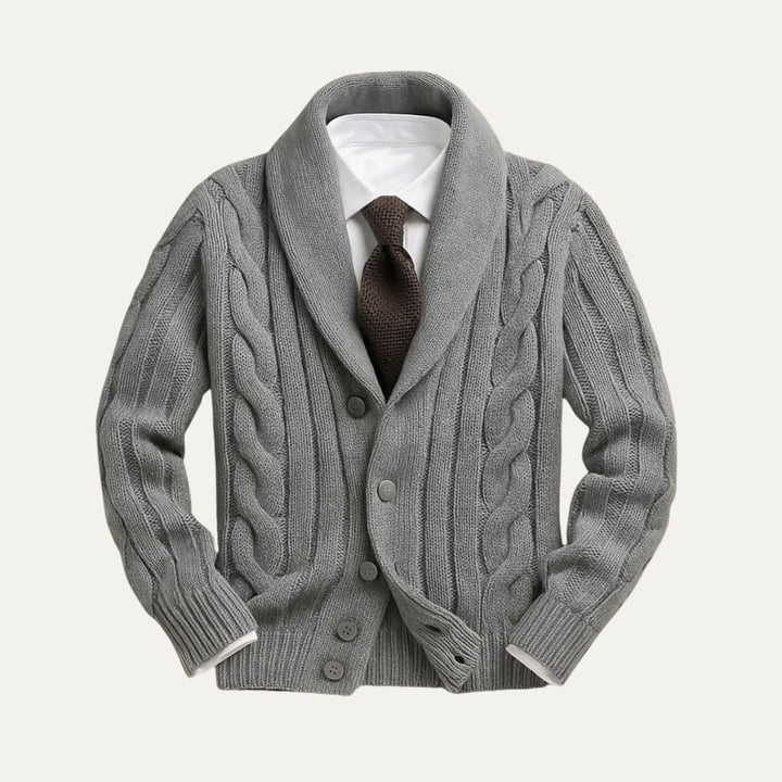 Zacharie | 100% Merino Button Cardigan
