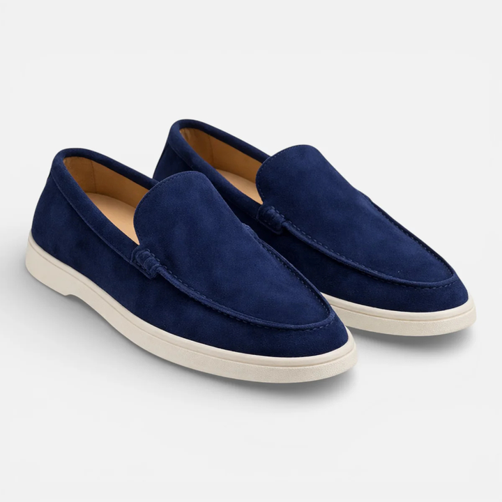 Gérard | Lined Suede Slip-On Loafers