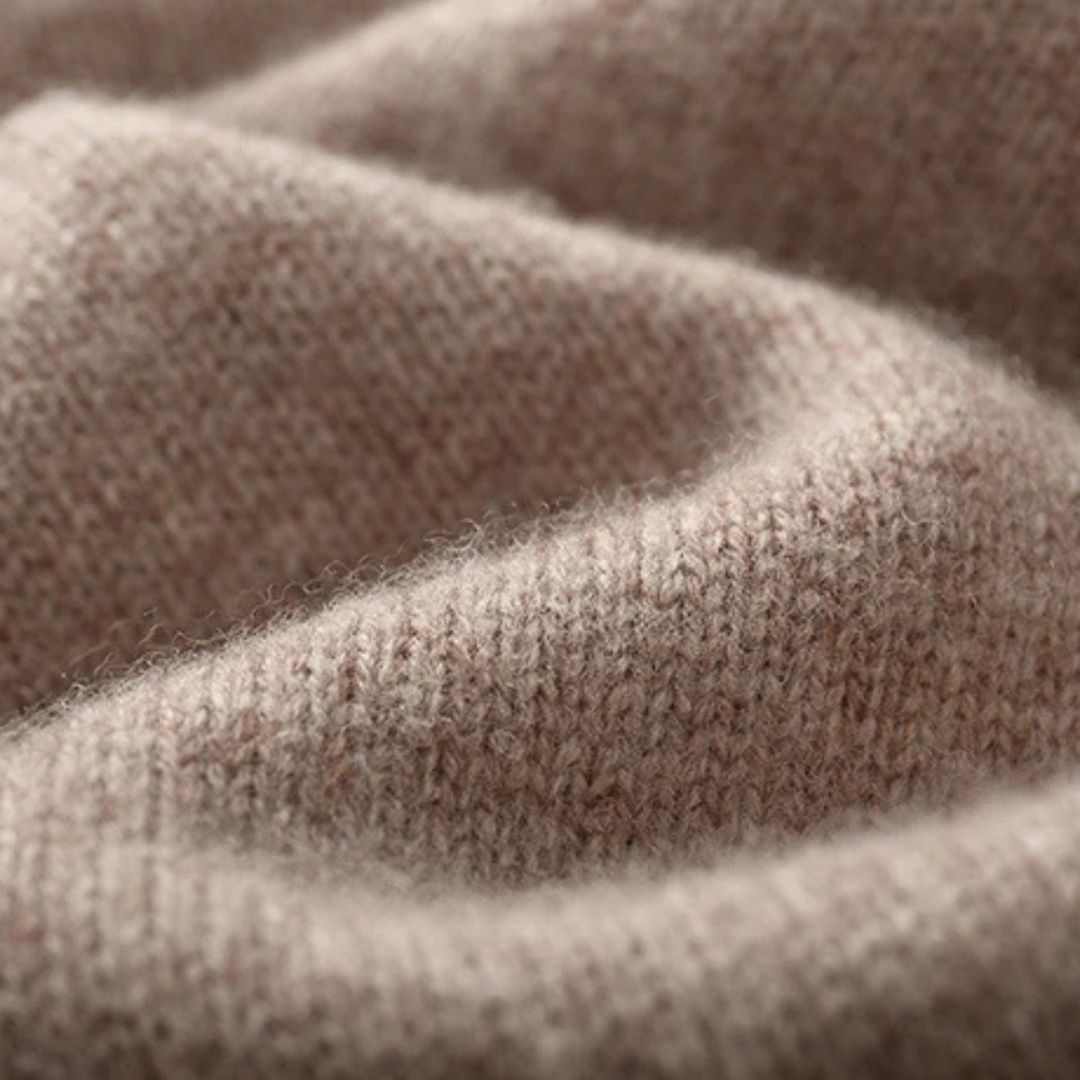 Jean-Baptiste | Cable Knit Half Zip Sweater