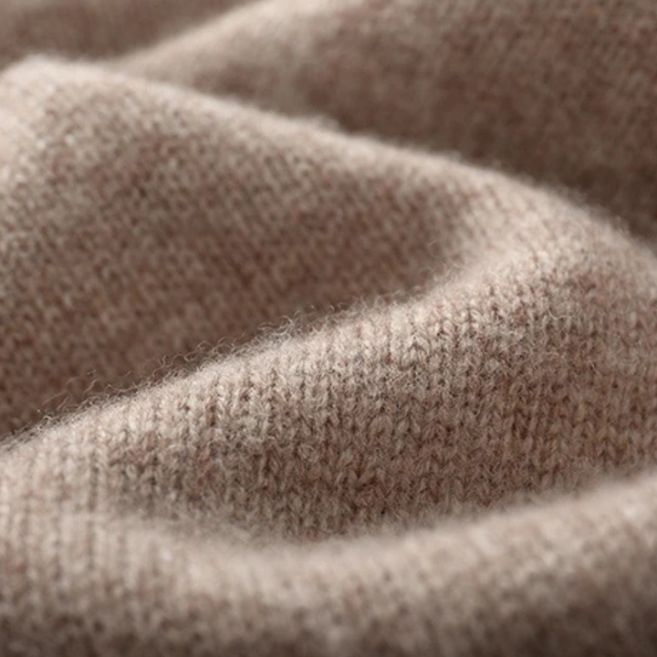 Jean-Baptiste | Cable Knit Half Zip Sweater