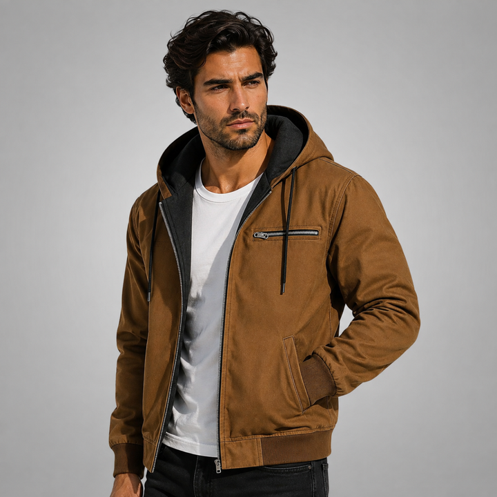 Ernest | Fleece Lined Hooded Jacket