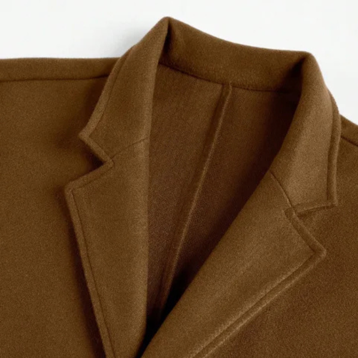 Gerard | Single Breasted Wool Overcoat