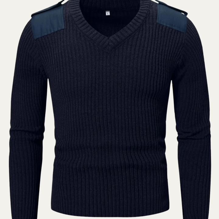 Michel | Heavyweight Ribbed Work Knit