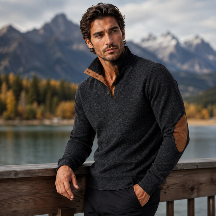 Hippolyte | Brushed Fleece Stand Collar