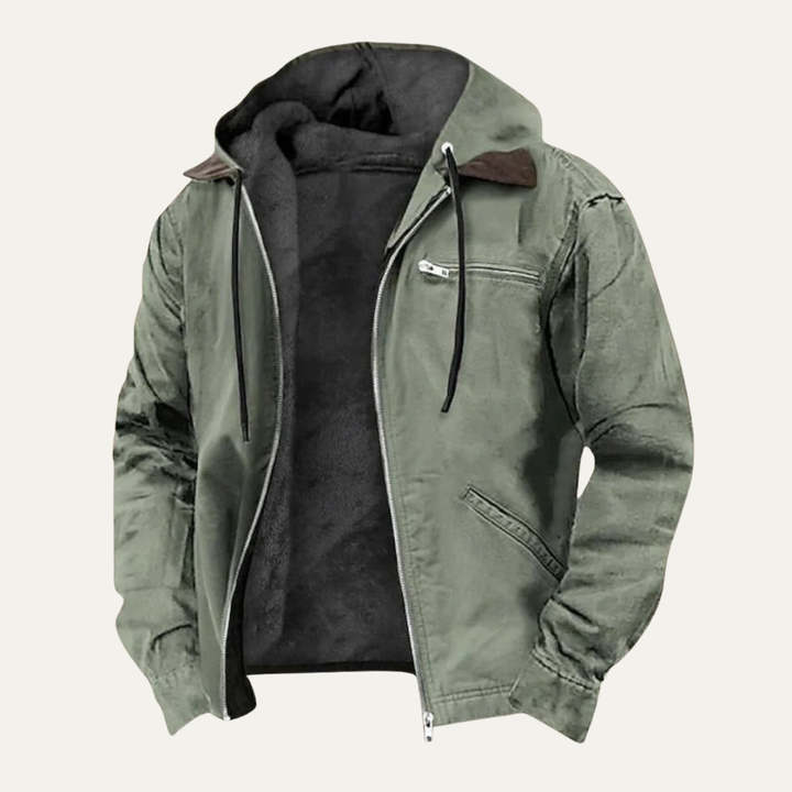 Ernest | Fleece Lined Hooded Jacket