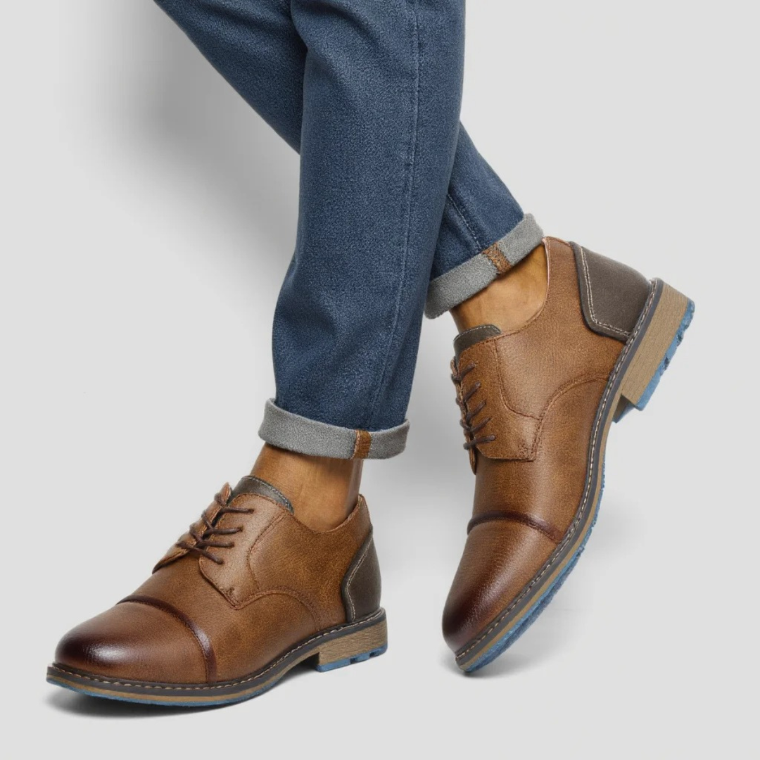 Sylvain | Burnished Leather Oxford