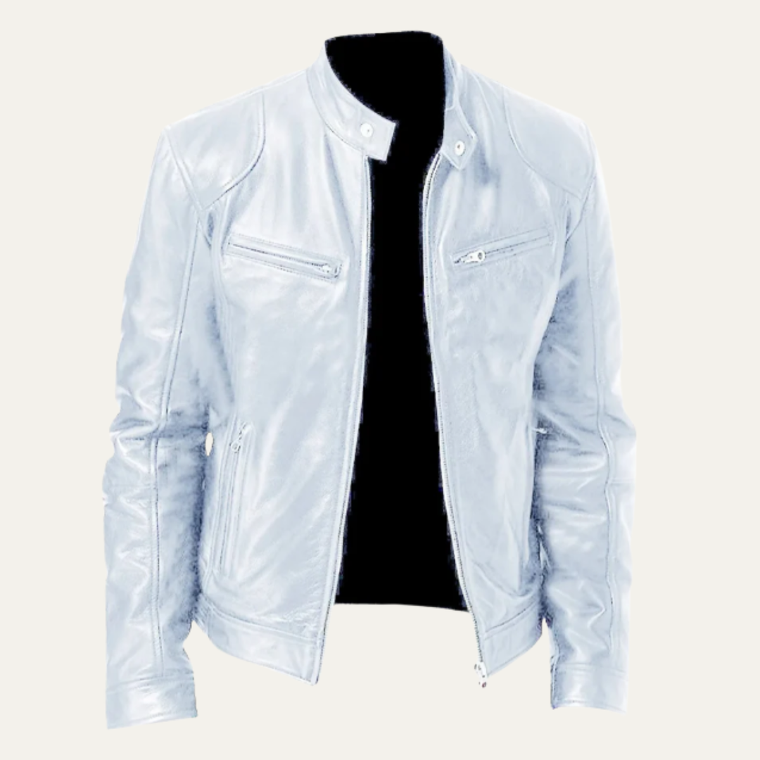 Eloi | Zip Front Biker Jacket