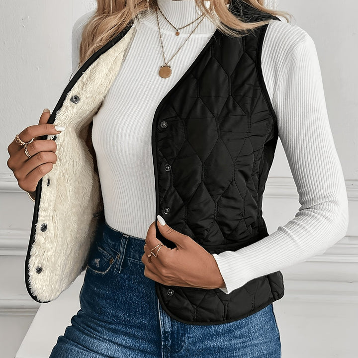 Azilda | Quilted Thermal Lined Vest