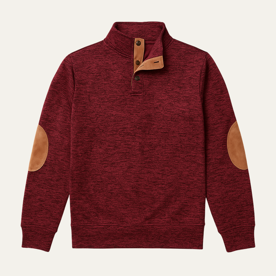 Chrysostome | Suede Elbow Patch Knit