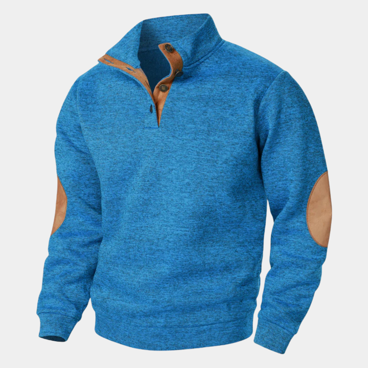 Chrysostome | Suede Elbow Patch Knit