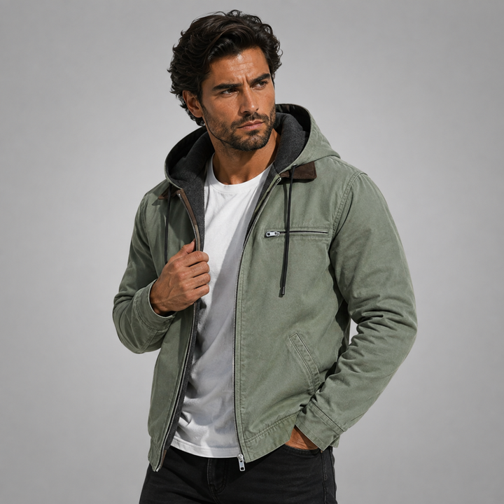 Ernest | Fleece Lined Hooded Jacket