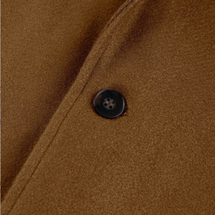Gerard | Single Breasted Wool Overcoat