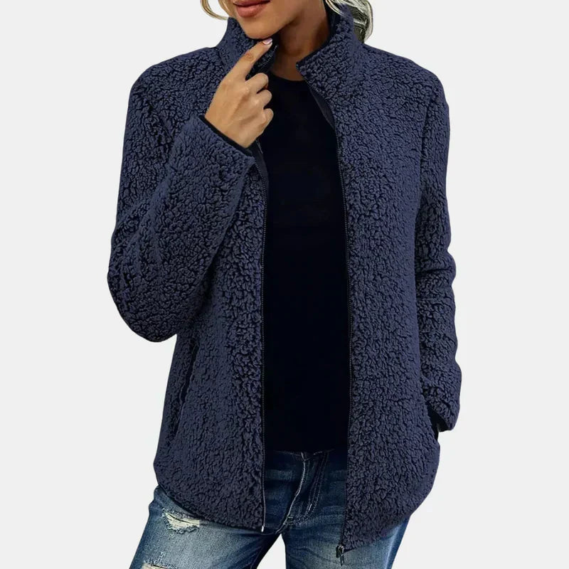Constance | Sherpa Teddy Zip Jacket