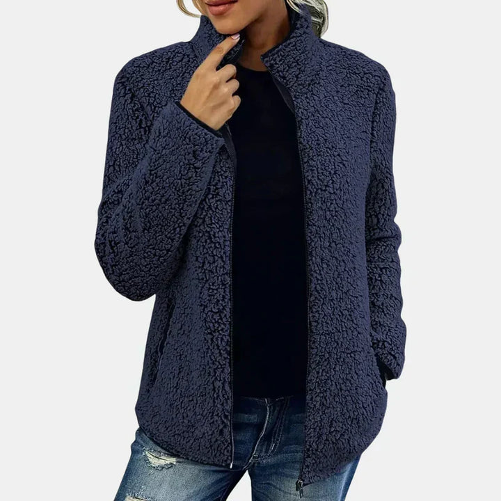 Constance | Sherpa Teddy Zip Jacket
