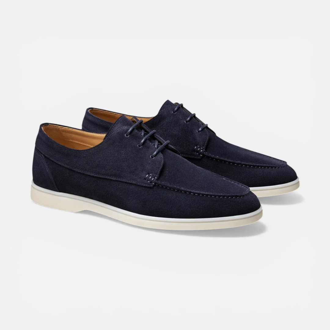 Hubert | Suede Lace-Up Dress Shoes