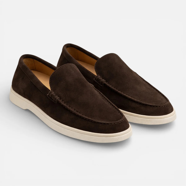 Gérard | Lined Suede Slip-On Loafers