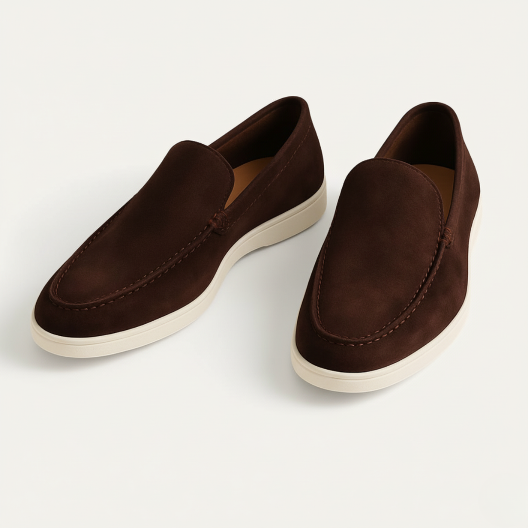 Adrien | Suede-Finished Leather Loafers