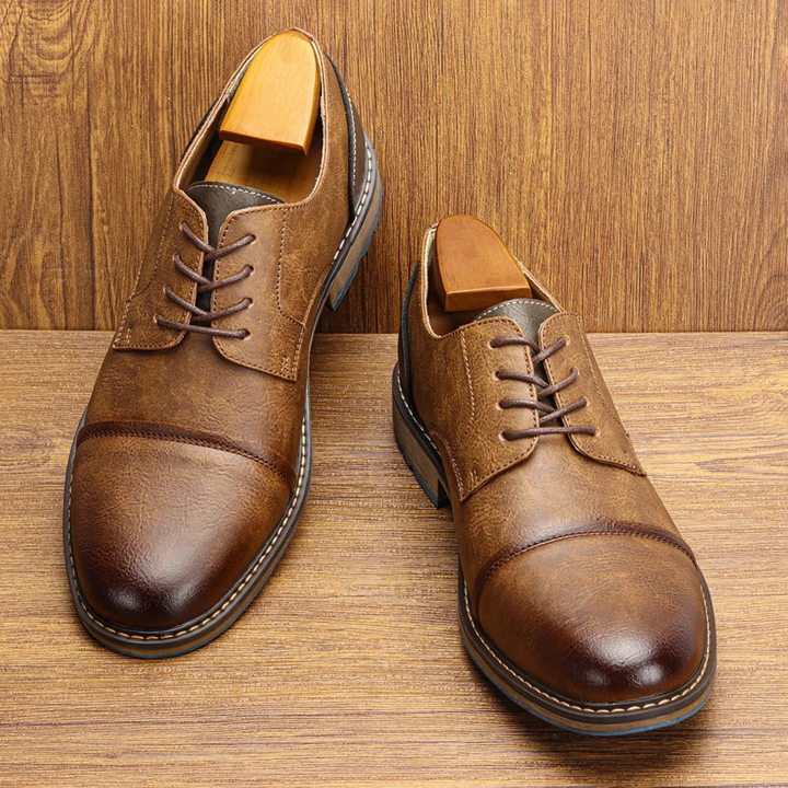 Sylvain | Burnished Leather Oxford