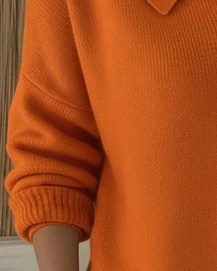 Noemi | Collared Button-Front Cardigan