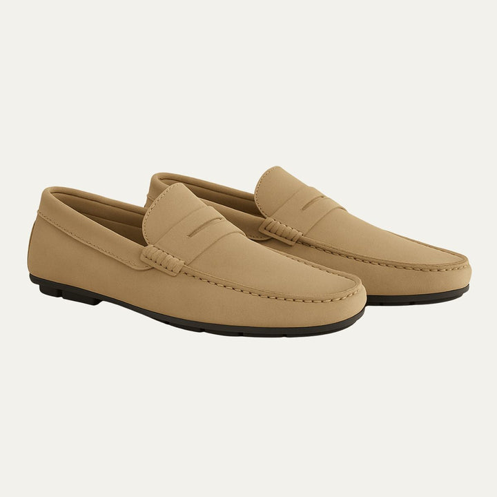 Roger | Structured Suede Loafers