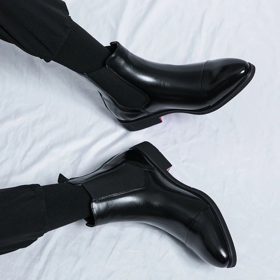 Aurele | Red Sole Chelsea Boot