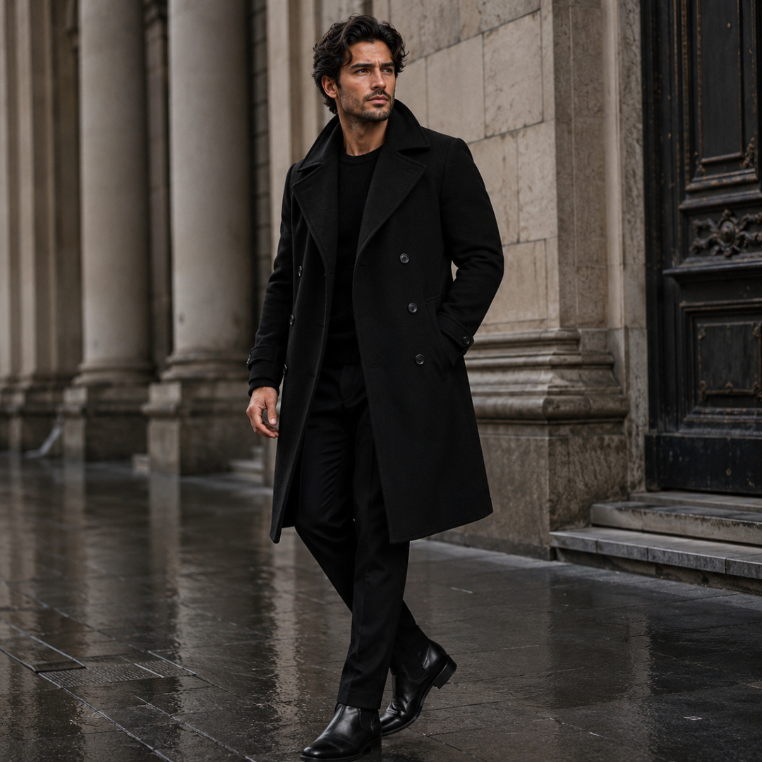 Ludovic | Wool Trench, Past the Hip