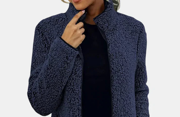 Constance | Sherpa Teddy Zip Jacket