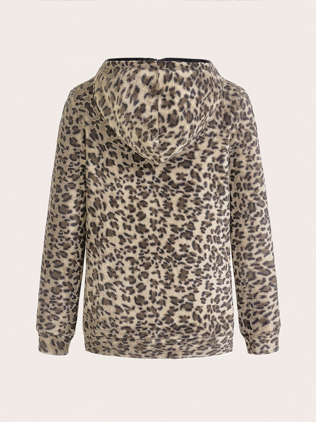 Micheline | Leopard Print Zip Hoodie