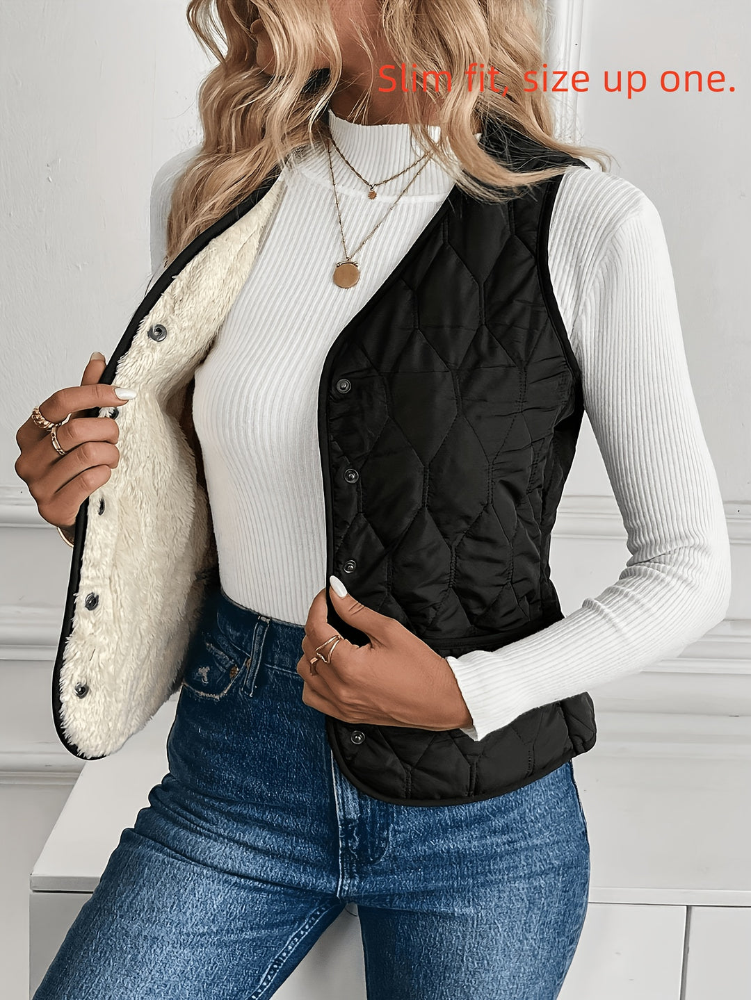 Azilda | Quilted Thermal Lined Vest