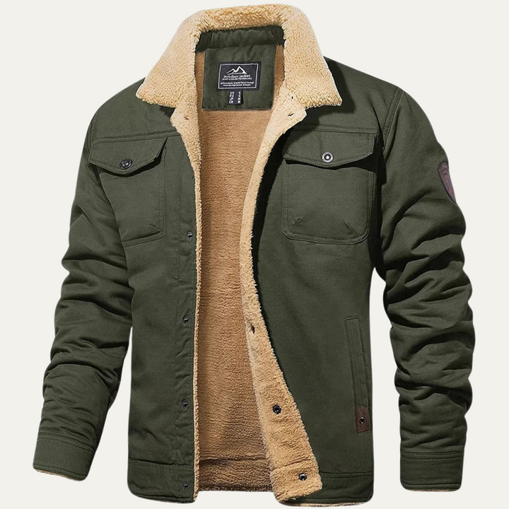 Zenon | Fleece Collar Winter Coat