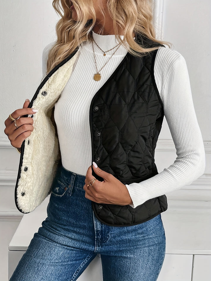 Azilda | Quilted Thermal Lined Vest