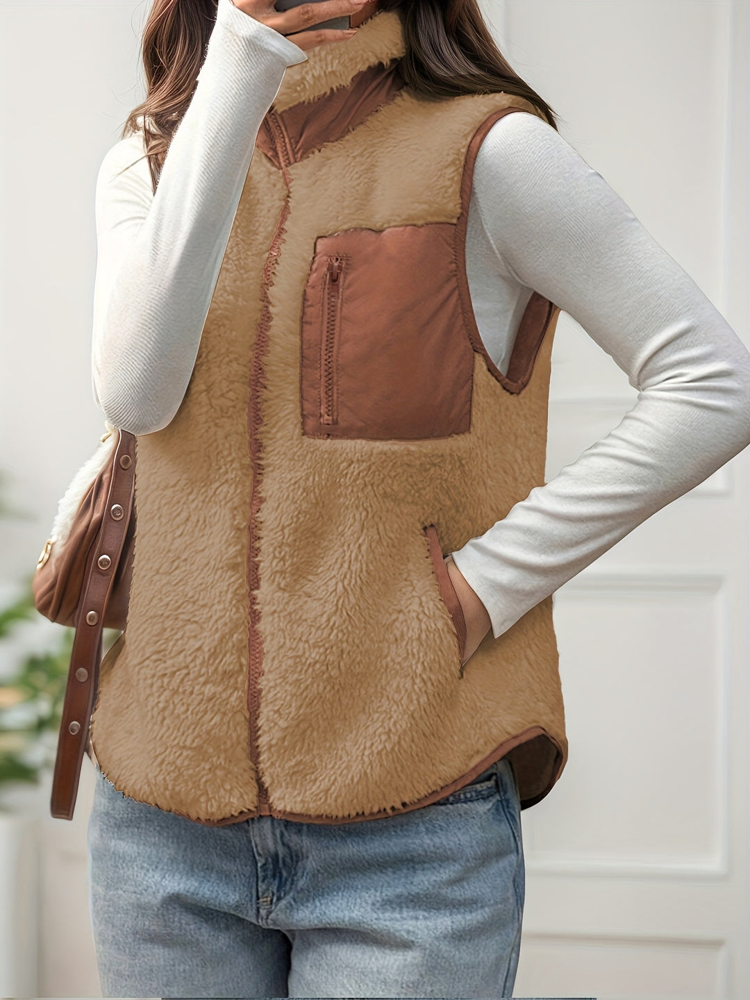 Merilda | Reversible Plush Vest