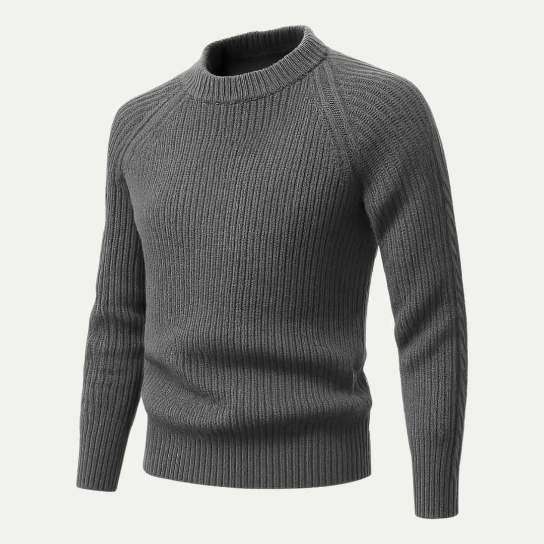 Martin | 100% Cashmere Raglan Crew Neck