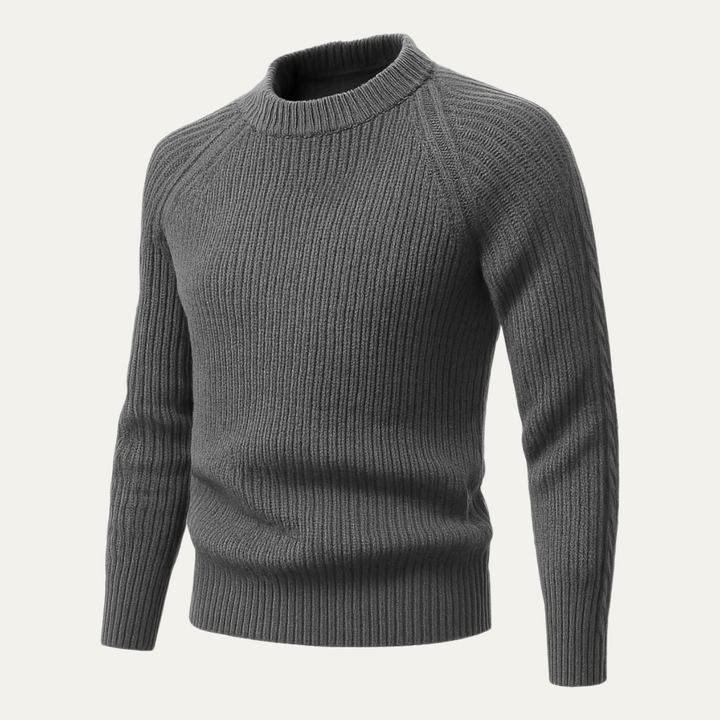 Martin | 100% Cashmere Raglan Crew Neck