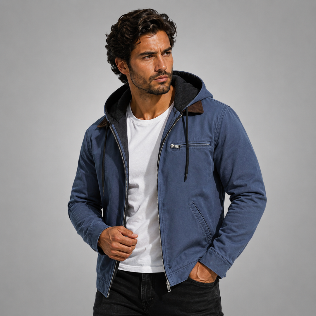 Ernest | Fleece Lined Hooded Jacket
