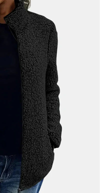 Constance | Sherpa Teddy Zip Jacket